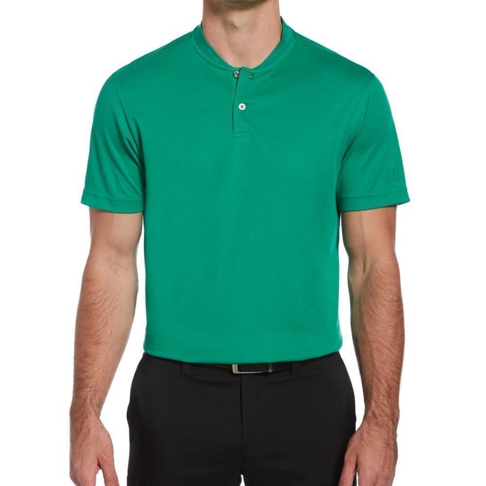 PGA TOUR Men's Edge Collar Polo Shirt